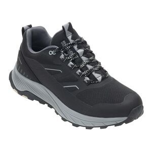 Regatta Mens Ravika Sneakers / Black/Dark Steel